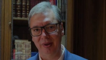 VUČIĆ OPROSTIO KOLjAČU IZ KRAGUJEVCA (VIDEO)