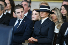 Melania in Barron Trump tarči groženj iz Irana