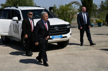 Guterres obiskal Ciper. Govoril je s predsednikoma grškega in turškega dela otoka.