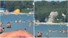 DRON PAO NA PLAŽU PREPUNU LjUDI, IMA MRTVIH: Među stradalima i deca, ranjeno 40 ljudi (VIDEO)