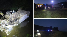FOTO Autom izletio u Orljavu kod Pleternice, vozač  u bolnici