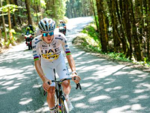 Pogačar prvič preizkusil traso domačega EP: Zmagal bo kakovosten kolesar #video