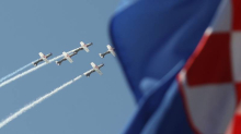 FOTO Pogledajte moćan prelet Krila Oluje i helikoptera u Kninu
