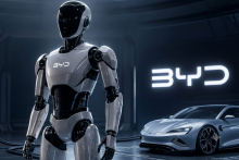 Kitajski BYD vstopa v svet robotike z naprednim humanoidnim robotom