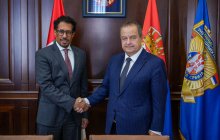 DAČIĆ SA AMBASADOROM UAE U PALATI SRBIJA: Razgovori o unapređenju saradnje, vozačkim dozvolama i e-gate sistemu na aerodromu (FOTO)