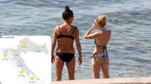 Cijela Hrvatska u crvenom, a temperature idu i do 40 °C. Evo kada nam stiže osvježenje