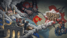 DIMNA ZAVESA IZ BRISELA I ZAGREBA: Medijska priča o „srpskom svetu“ samo je paravan za hrvatsko pokoravanje Crne Gore!