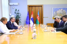 VUČIĆ SE SASTAO SA AMBASADOROM AZERBEJDŽANA: Oproštajna poseta u znaku prijateljskih odnosa dve zemlje