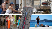 'PAKAO' U HRVATSKOJ Prvi put ovog ljeta su izmjerili 40°C: Evo gdje je najgore i kada stiže spas
