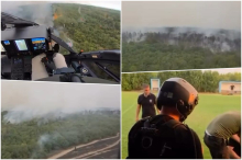 Gori više od 700 hektara! Nadljudska borba sa vatrenom stihijom u Deliblatskoj peščari, skoro 200 ljudi na terenu sa punom opremom (VIDEO)
