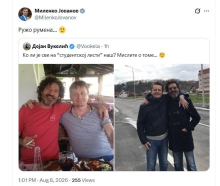 RUŽO RUMENAAA! DA LI SU ZBOG OVOGA PLENUMAŠI ELIMINISALI GAGIJA JOVANOVIĆA?! Pogledajte blokadersko licemerje na delu (FOTO)