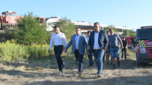 FOTO Ministar Butković obišao mjesto sudara vlakova: 'Teško je još uvijek govoriti o uzroku'