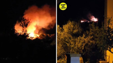 VIDEO Požar na Vrgadi gasila i dva kanadera. Svjedoci tvrde: 'Ispaljivali su signalne rakete'