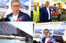 Vučić obišao radove: 