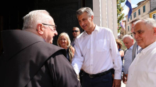 FOTO Andrej Plenković i članovi Vlade stigli na 311. Sinjsku alku