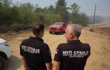 Vatrogasci se i dalje bore sa vatrenom stihijom na Stolovima: Požar u Deliblatskoj peščari pod kontrolom