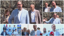VUČIĆ U PRIJEPOLjU: Predsednik najavio izgradnju puteva, ulaganja u škole, nove investicije (VIDEO)