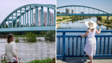 FOTO Sava danas, a pogledajte kakva je bila prije tri godine