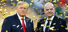Gianni Infantino: Donald Trump stärkt Fifa-Boss den Rücken