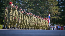U Gospiću ispraćen 9. hrvatski kontingent u NATO-ovu aktivnost u Mađarskoj