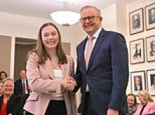 Australia's youngest politician is caught speeding while driving in her taxpayer-funded vehicle