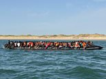 Proportion of migrant boats blocked from crossing Channel by France falls despite vessels now being much bigger and easier to spot amid rise in 'mega-dinghies'