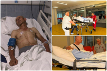 PRETUČENI SRBIN STIGAO U URGENTNI CENTAR! Nenad Rašković lečenje i oporavak od jezivog prebijanja Kurtijeve policije nastavlja u Beogradu (FOTO)