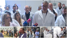 VUČIĆ U JAGODINI: Predsednik obilazi poljoprivredno gazdinstvo porodice Maslar sa osmoro dece (VIDEO)