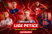 Sve na jednom mestu: Prati Lige petice uživo i hvataj najveće kvote u prolazu!