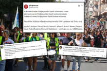 BLOKADERIMA SMETA IME I SUŠTINA NAŠE DRŽAVE - SMETA IM SVE ŠTO JE SRPSKO! Sramna objava o SRPSKIM sportskim savezima, UDARILI NA NACIONALNI IDENTITET (FOTO)