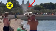 'Snimila sam pijavicu na plaži u Biogradu. Svi su trčali po stvari'