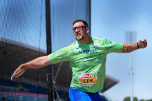 Kristjan Čeh bo branil naslov v metu diska, Neja Filipič bo napadla medaljo v troskoku