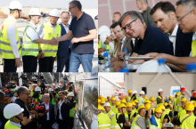 Vučić na EXPO gradilištu: 