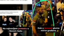 OSUĐENI PRIPADNIK „NACIONALNOG STROJA” NA PROTESTU BLOKADERA: Neonacistička prošlost isplivala usred Novog Sada