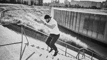 Unser Personal Trainer: Der Treppensprung
