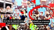 ZASTRAŠUJUĆE SCENE I POTPUNI HAOS NA ULICAMA NOVOG SADA: Nacistički pozdravi, motke u rukama i iživljavanje nad policijom