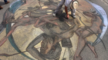 L’arte dei Madonnari rinasce nell’era dei social: “Incantati dalla fugacità”