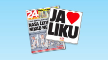 U ponedjeljak uz 24sata darujemo naljepnicu JA VOLIM LIKU!