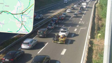Više sudara na A1, velika kolona  od Bosiljeva prema moru...