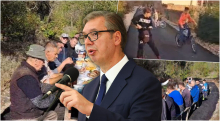 ZAMOLILI VUČIĆA ZA ULICU, DOBILI DVE - ZA SAMO NEKOLIKO DANA! Rečeno - učinjeno: Predsednik po ko zna koji put održao reč- meštani spremili trpezu, deca uživaju