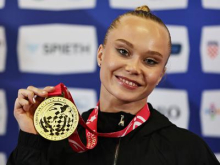 Rusinja po težavah z vizumom prvo ime evropskega prvenstva v gimnastiki