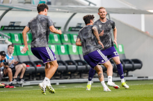 Večni derbi: Olimpija − Maribor 0:0 (začetek tekme)