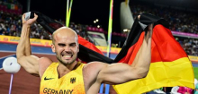 Leichtathletik-EM in Birmingham: Julian Weber wirft Speer im letzten Versuch zu Gold