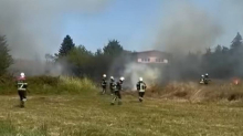 VIDEO Palio raslinje u Zagorju  i vatra mu izmakla kontroli. Muškarac (80) teško ozlijeđen