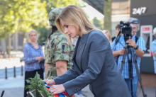 Sloboda se ne može obesiti, niti se može ubiti ljubav prema otadžbini: Ministarka Stamenkovski položila venac u čast petorice rodoljuba koje su pogubili nacisti