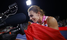 Srpska atletičarka morala objasniti tamošnjim medijima zašto je grlila našu Saru Kolak