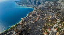 FOTO Pogledajte strašne prizore posljedica buktinje iznad Omiša