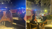 VIDEO Ovako su iz Omiša ispratili zagrebačke vatrogasce, nitko nije ostao ravnodušan!