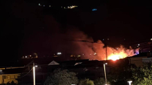 VIDEO Maloljetnici uhićeni zbog izazivanja požara u Kaštelima!  Palili usred noći pa pobjegli...