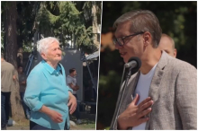 VUČIĆ OBJAVIO EMOTIVNI SNIMAK SA BAKOM IZ TOPLIČKOG OKRUGA! Obratila se predsedniku, a njene reči ga nisu ostavile ravnodušnim: Hvala Vam što ste primetili!